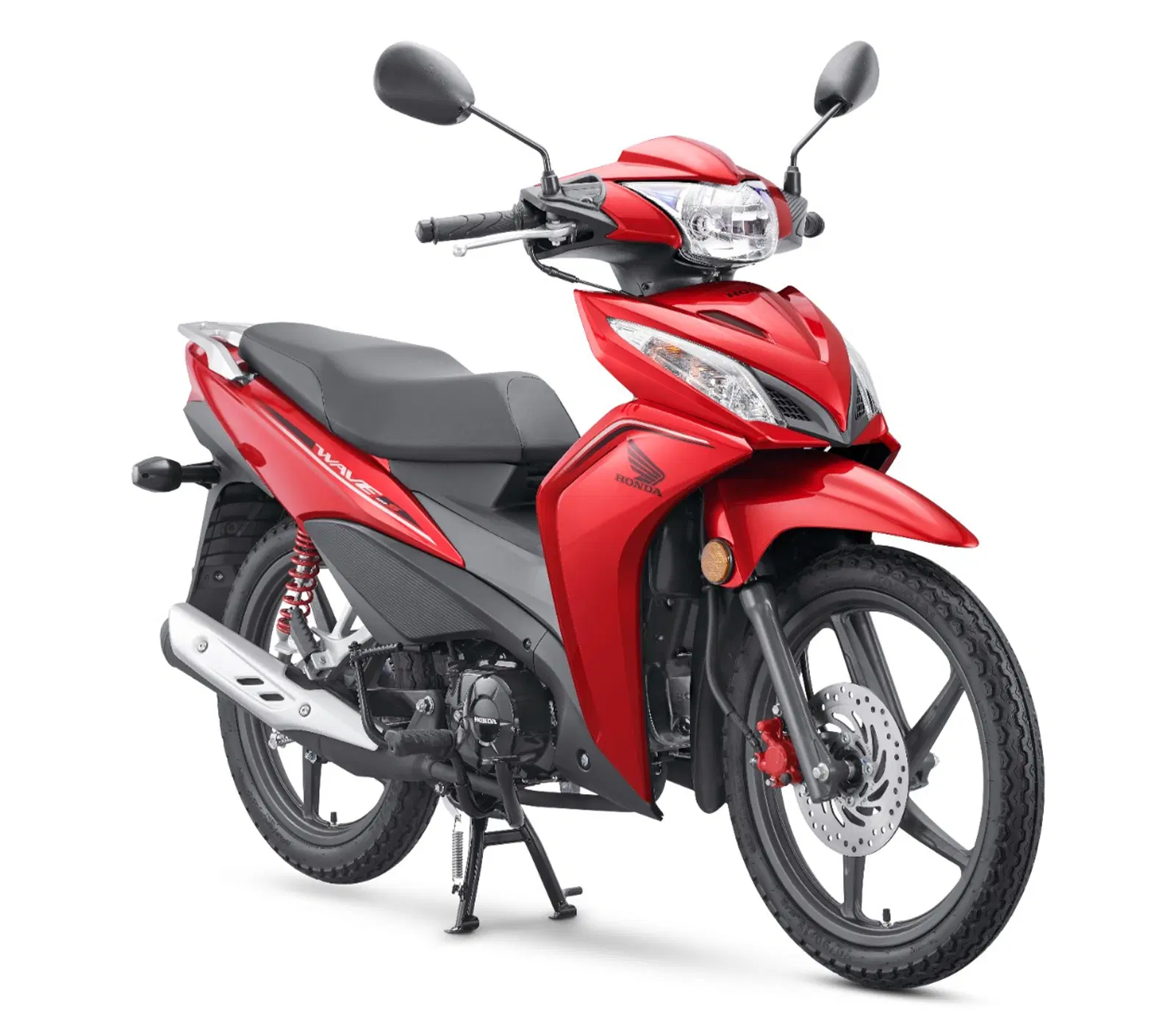 Moto urbana roja, premio del sorteo